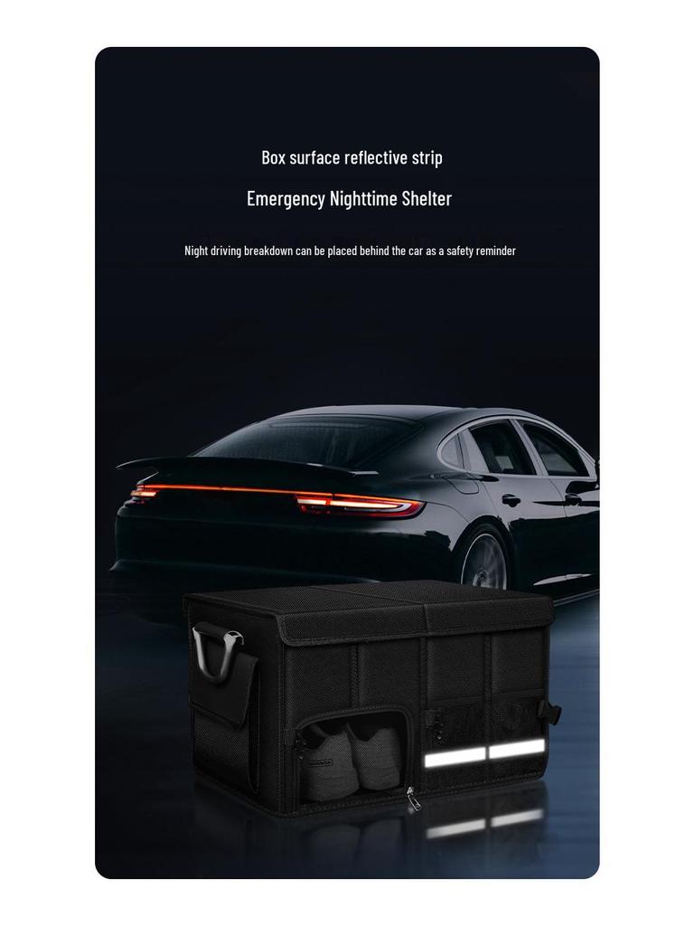 Foldable Car Trunk Storage Organizer Box