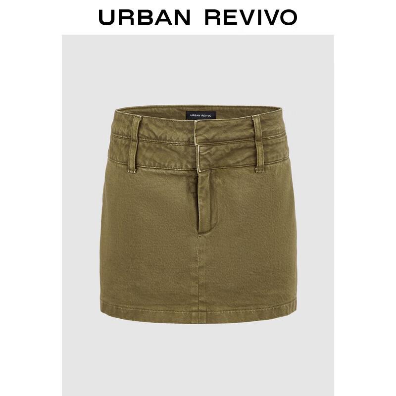 

Женские джинсовые шорты UR в американском ретро стиле, желто-коричневые 30