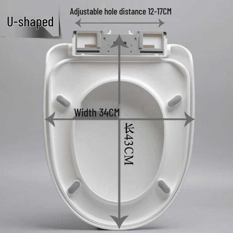 BENAGIL U-shaped Slow-Close Toilet Seat