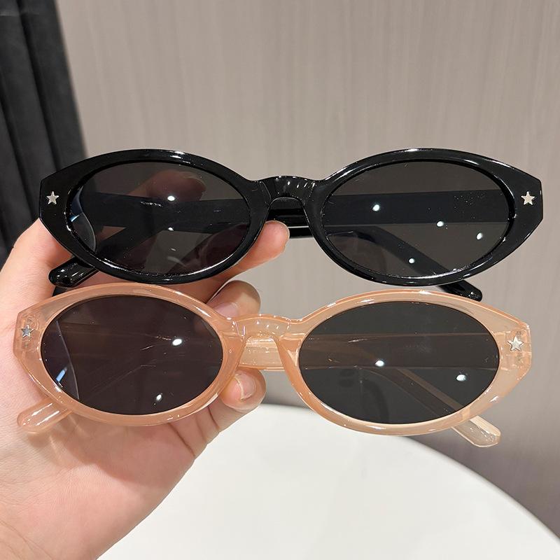 Luxury Brand Oval Sunglasses For Women New Cat Eye Sun Glasses Fashion Men Outdoor Eyewear UV400 Gafas De Sol