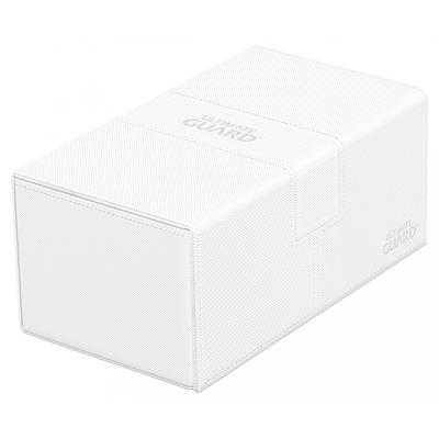 Étui de transport Ultimate Guard Twin Flip`n`Tray 200+ Xeno Skin Monocolor Blanc
