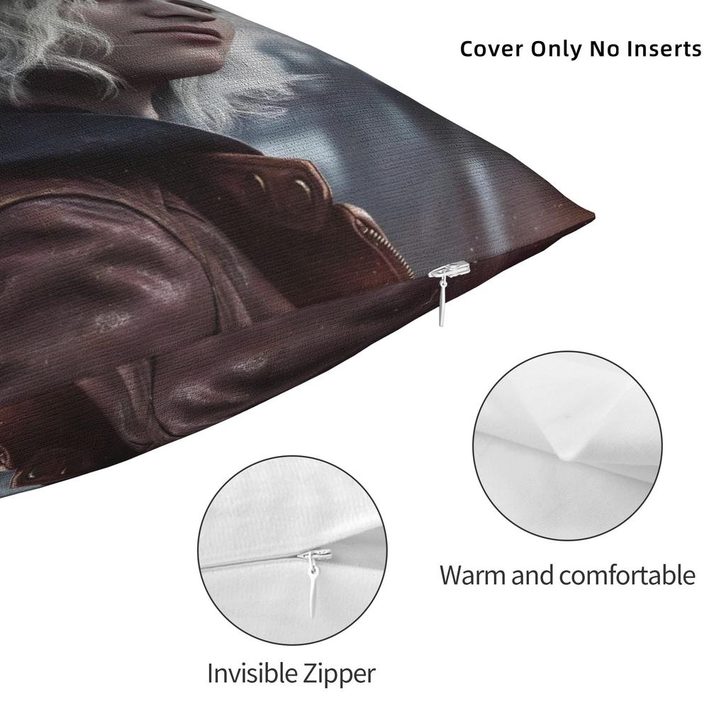 Decorative Pillow Cover Residents Evils 9 Merchandise Home Games Pillow Case Cover Zipper Multiple Sizes