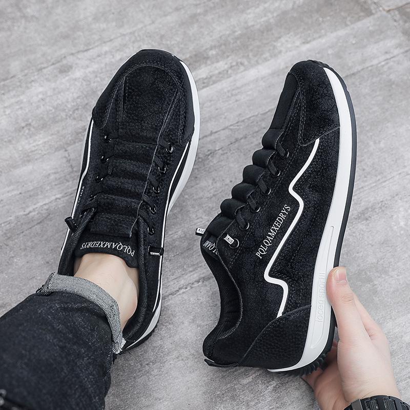 Luxury Casual Men's Shoes Men's Skateboarding Shoes Outdoor Breathable Mens Sports Running Shoes Fashionable Student Sneakers