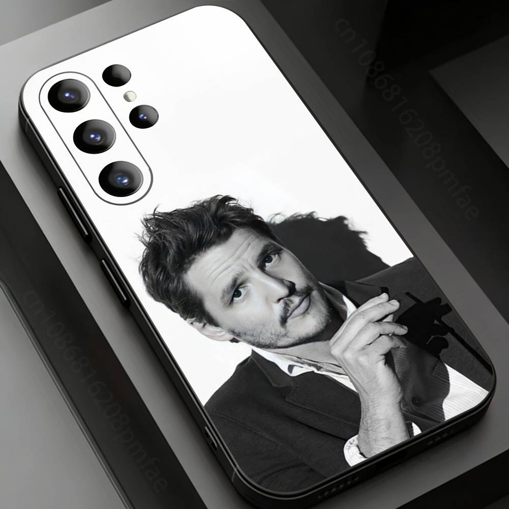 P-Pedro Pascal Phone Case For Samsung Galaxy S26,25,24,23,22,21,20Plus Ultra Samsung S21plus