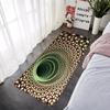 House Entrance Doormat 3D Vortex Geometric Optical Illusion Rug Hallway Carpet Foot Carpets Rugs Floor Mats Non-slip Home Decor