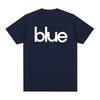 Herren Baumwoll-T-Shirt Sommer Lässig Grafik-T-Shirt Kurzarm Robbie Williams Blau Gleicher Stil Grafikdruck T-Shirt Herren Damen Streetwear Unisex,Geschenk,Oberteil