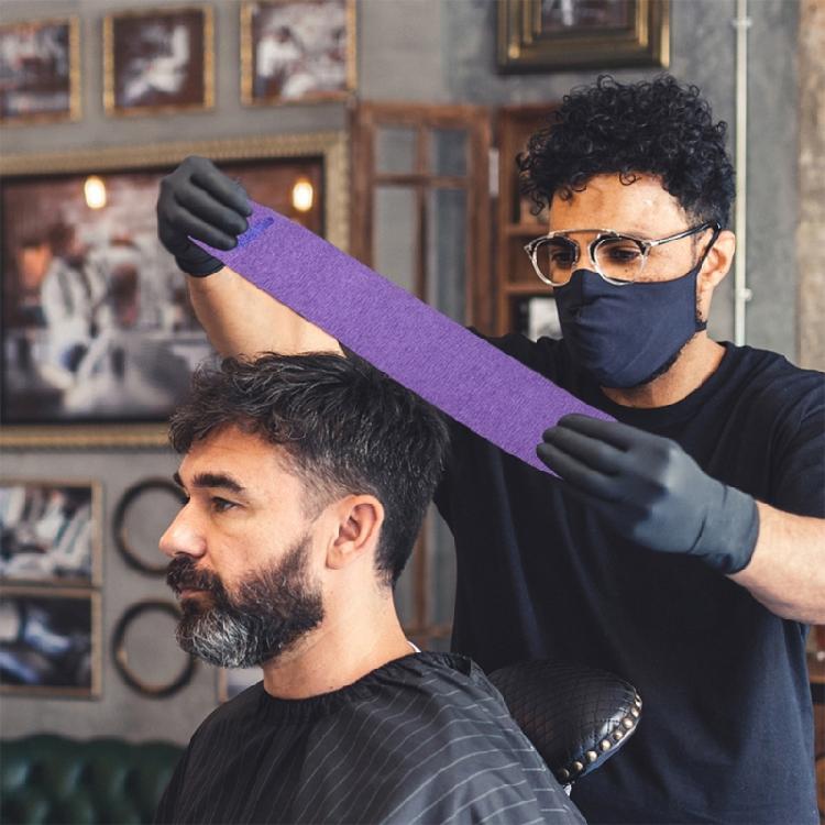 Disposable Neck Paper Stretchy Paper Neck Band Protector Hairdressing Accessory Tool for Hair Washing/Cutting/Shaving