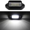 2 Pcs Car SUV Rear Mini License Plate LED Light Lamp 12V 6000K 1.8W Waterproof