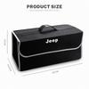 Car Soft Felt Storage Bag Organizer Foldable Trunk For Jeep Grand Cherokee Wrangler JK Gladiator Compass Renegade Patriot Libert AKM1