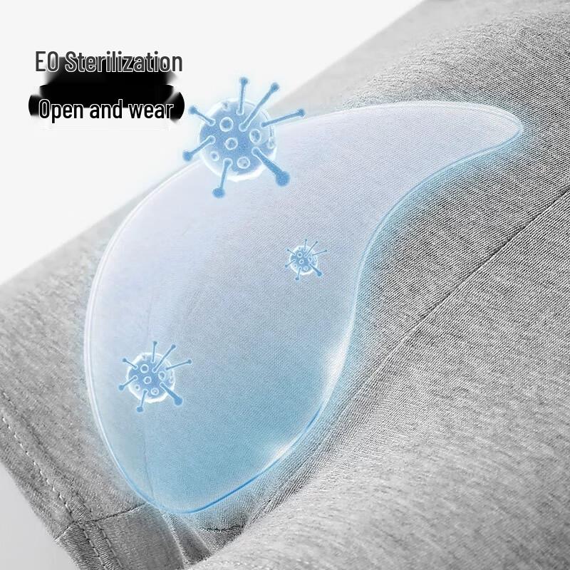 Vipy Herren Einweg-Boxershorts aus reiner Baumwolle, 5er-Pack