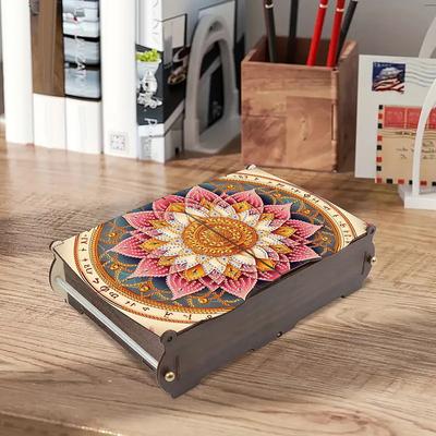 Etui na Holder do Malowania Diamentami Duża Pojemność DIY 5D Malowanie Diamentami Pudełko na Biżuterię Diamond Art Etui do Przechowywania Biżuterii dla Kobiet Dziewcząt