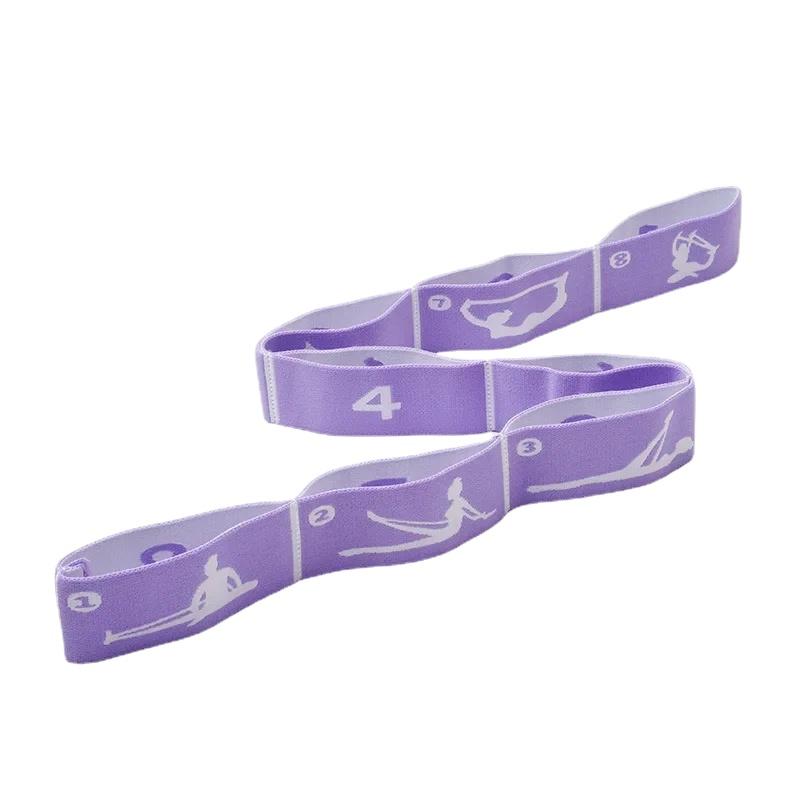 Yoga Belts for Sports Resistance Band Pilates Training Fitness Exercise Belt Home Gym Elastic Band Strap Band Yoga Accessories