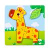 Kids' 3D Animal Food Matching Puzzle Board - Early Learning Educational Toy