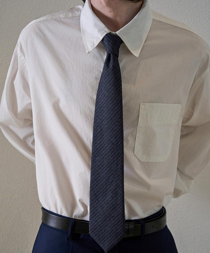 TRIP LE SENS [Gift Box] Two-Tone Stripe Tie_Brown