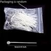 100Pcs Candle Wick with Metal Base, Handmade Aromatherapy Candle Wick, Homemade Beeswax Candle Consumables