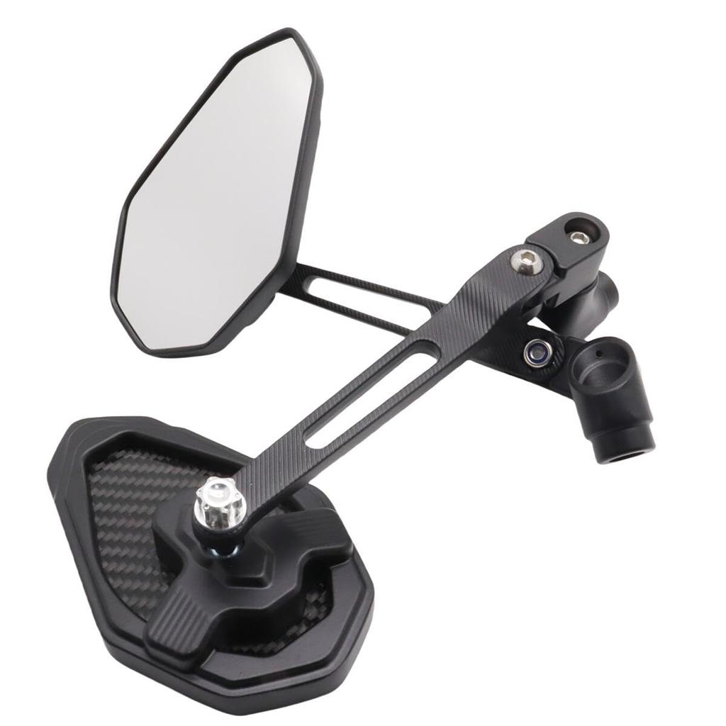 SZYUMO Carbon Fiber Motorcycle Rearview Universal for Scooters and Easy Left and Right Set Mirrors, 8mm/10mm, Fit, Motorcycles, Installation,