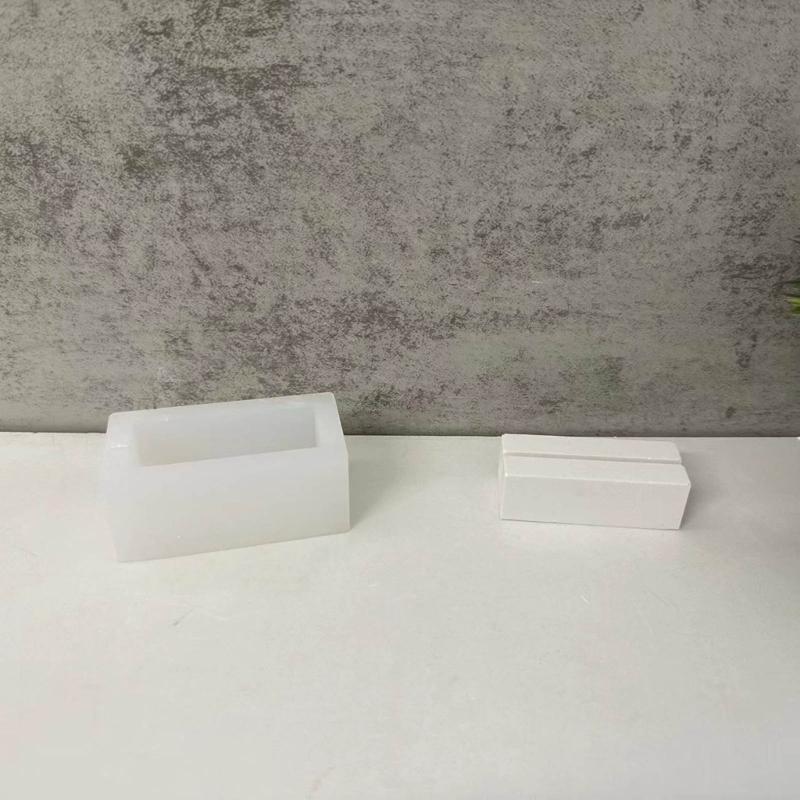 Silicone Epoxy Resin Jewelry Making Molds Handmade Crafts Desktop Decorations Office Desk Card Holder Ornament Molds