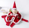 Deadly Doll Pet Costume: Halloween Dog Outfit with Knife Dagger for Puppies