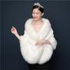 Dicker warmer Strickschal aus Kunstpelz für Damen, Winter, elegant, Umhang, Wickel, Hochzeit, Brautjungfer, Qipao Kleid