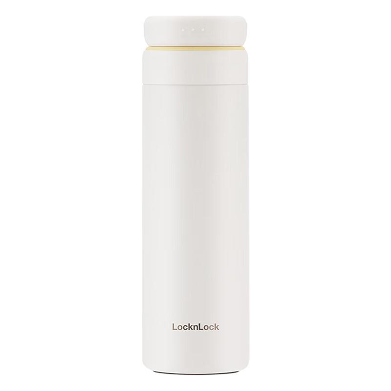 LocknLock 316 Stainless Steel Insulated Push-Button Water Bottle