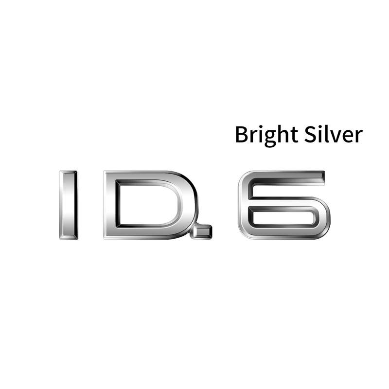 Pro ID.3 ID.4 ID.5 ID.6 Nápisový emblém ID řady GTX ID.4X Crozz ID.6X EV kovový odznak s logem na karoserii, zadní samolepka