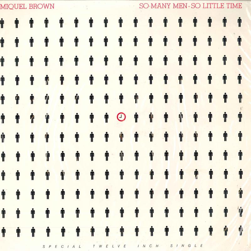 12inch Record MIQUEL BROWN - So Many Men So Little Time (Vocal 8 TSR828 TSR 1983 US Dance & Electronica Used