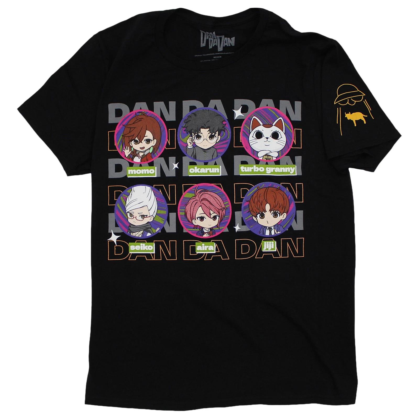 Dan Da Dan - SD Group Officially Licensed Black Adult Men T-Shirt S