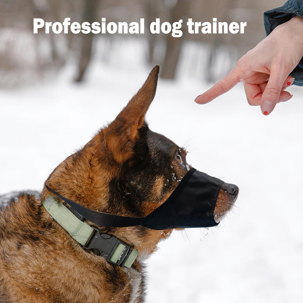 Dog Muzzle Dog Mouth Cover Anti Bite Anti Misuse Dog Mouth Cover Waterproof Dog Stop Barker