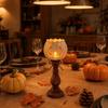Halloween Pumpkin Candle Holder for Holiday Home Decor