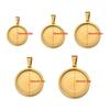 5pcs Blank Pendant Charms Round Blank Pendant Trays Versatile Tray Setting  Jewelry Making