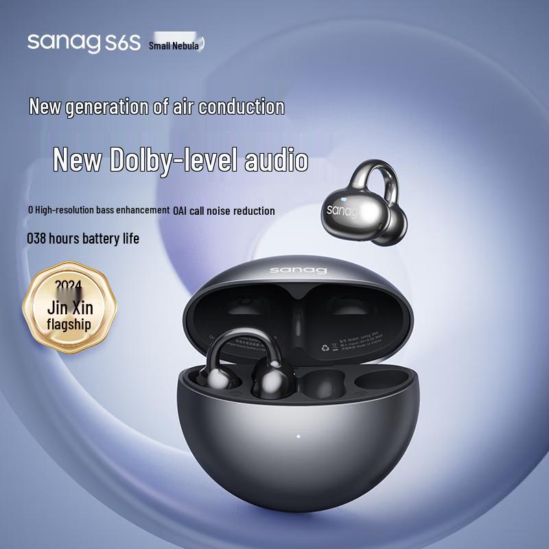 Sena S6S Open-Ear Clip-On Bluetooth Sports Earbuds