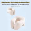 Professional U-shaped Ergonomic Table Pillow Facial Support Comfortable Memory Pillow Soft Warp Support Neck Pillow Office Use
