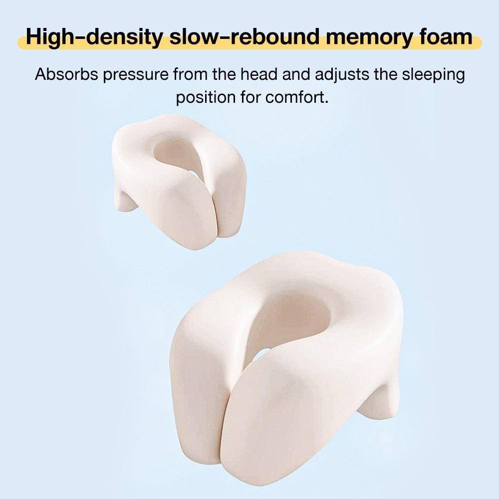 Professional U-shaped Ergonomic Table Pillow Facial Support Comfortable Memory Pillow Soft Warp Support Neck Pillow Office Use