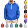 Herren Color Zip-Up Hoodie, Lässiges lockeres Langarm-Sweatshirt für Frühling und Herbst