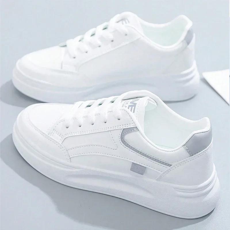 Board shoes 2025 new spring and summer thick soled i versatile niche student sports and leisure board shoes 35 серый