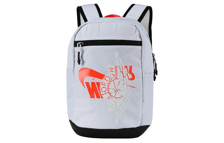 Jordan Polyester Backpack Small Unisex White 7A0167-001 Small