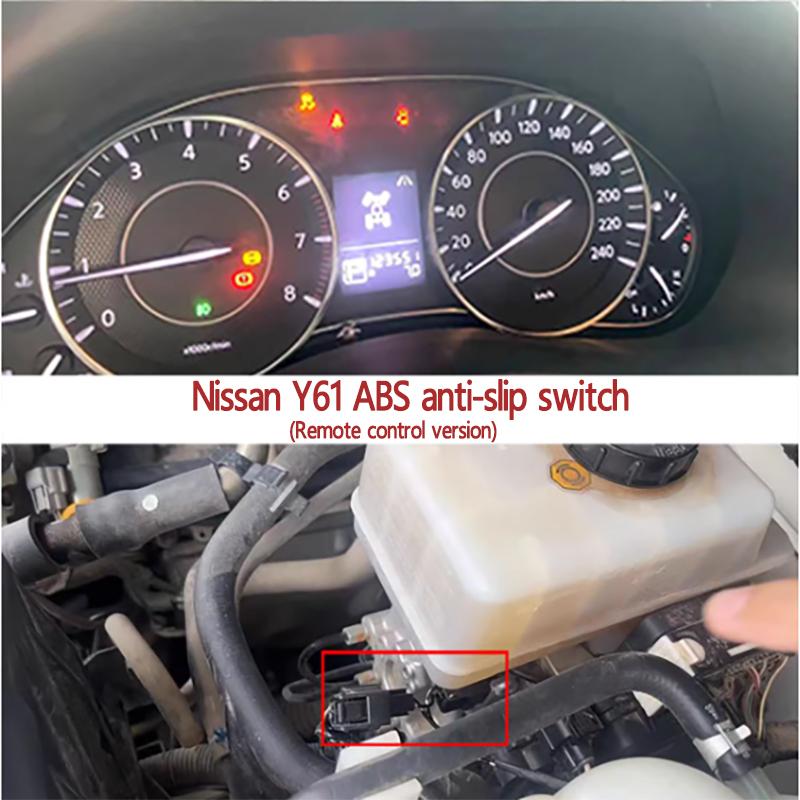 ABS anti-slip switch for Nissan Patrol Y61 ABS traction control switch ABS skid control switch available for Nissan SAFARI Y61