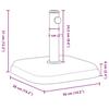 Umbrella Base Ø32 35 38 mm Pole 11 kg Square