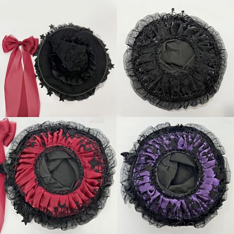 Halloween Wizard Hat Funny Witch Hat Witch Caps Wizard Costume Accessories for Masquerades Party Decor Cosplay Props