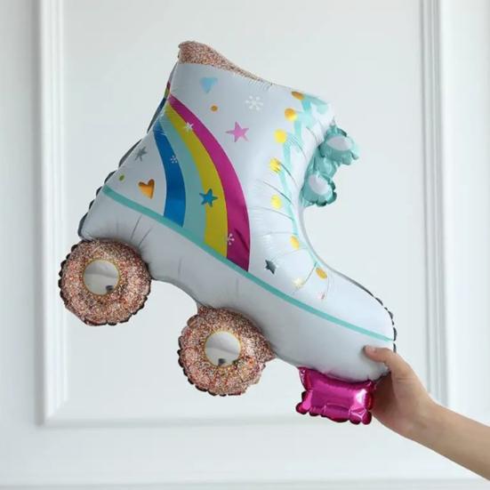 Disco Party Balloons Inflatable Sunglasses Roller Skate Boombox Balloons 80s 90s Retro