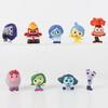 9pcs/set Inside Out Intensa Mente Vice Versa Joy Sadness Anger Disgust Fear Action Figure Cartoon Doll Collection PVC Model