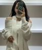 PLACE STUDIO Essential Soft Muffler Set Off-Shoulder Long Sleeve Knit_3 Colors