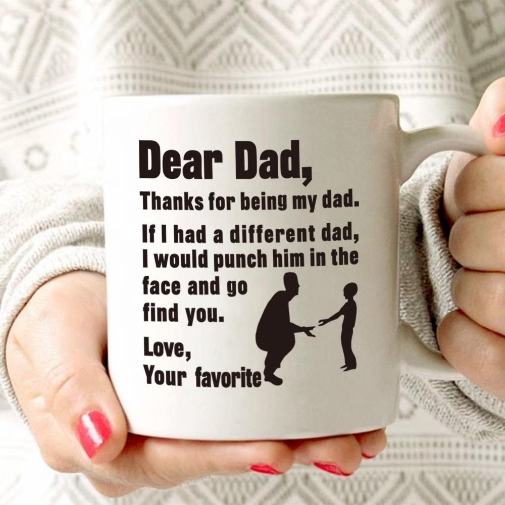 Vatertag Muttertag Keramik Kaffeetasse Wasserbecher Neues Geschenk Thanksgiving