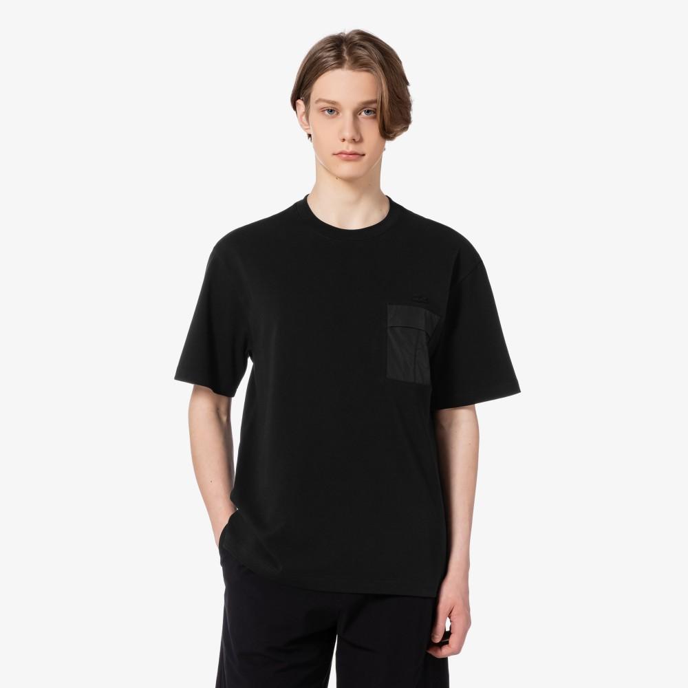 Lacoste Men's Strong Yarn Woven Pocket T-shirt TH258E-55G031