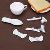 9pcs / Set High Heel Cake Embossed Mold DIY Food Grade Plastic Chocolate Candy Fondant Mold Kitchen