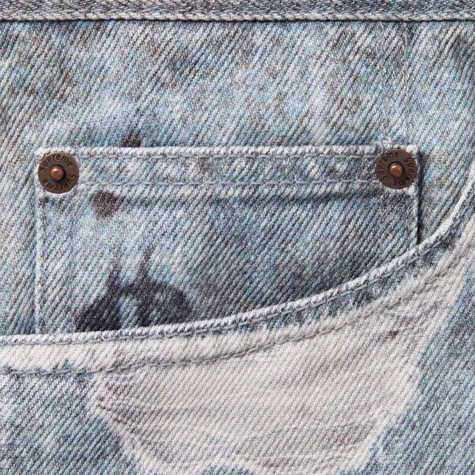 Supreme Hjr Trompe L'oeil Loose Fit Jean SUP-FW24-185