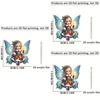 Adorable Acrylic Christmas Elf Ornament Charming Car Hanging Decoration Perfect For Festive Cheer