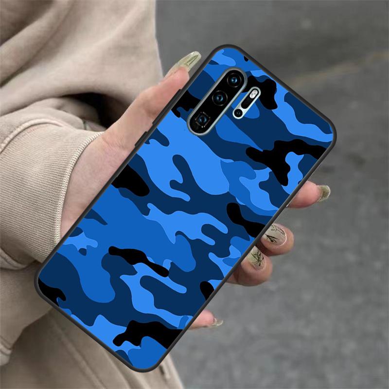 Army Camo Camouflage Case For Huawei Nova 10 SE 9 11 11i 8i 3i 5T Y60 Y70 Y90 Y61 Y91 P20 P30 Pro P40 Lite Cover