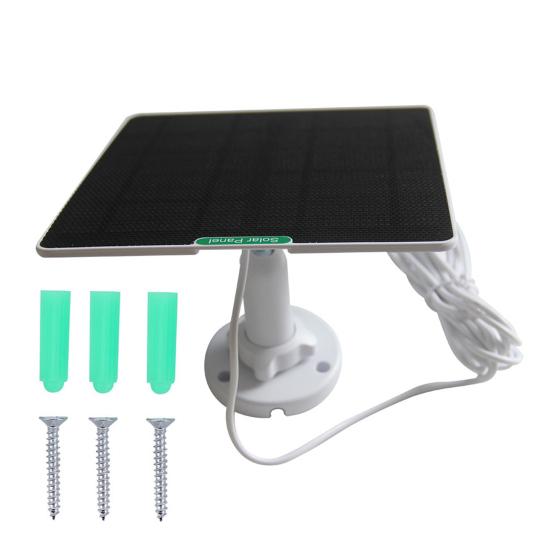 Solar Panel Short-Circuit Protection Universal Camera Security Surveillance Wall Mount