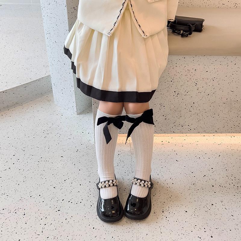 Children Flocking Hair Hair Christmas Cute Girl Hollow Out Tube Fishnet Stockings Sweet Girl Stockings